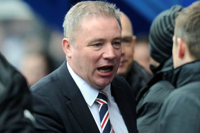Ally McCoist gets backing from Rangers star Jon Daly. Picture: Lisa Ferguson