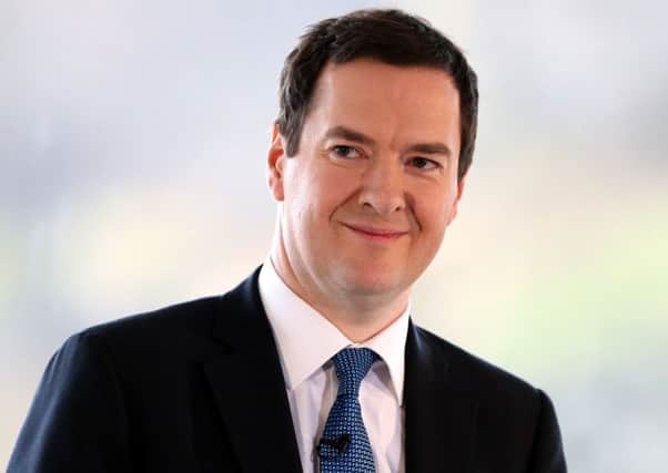 George Osborne launched attack on coalition partners. Picture: AP