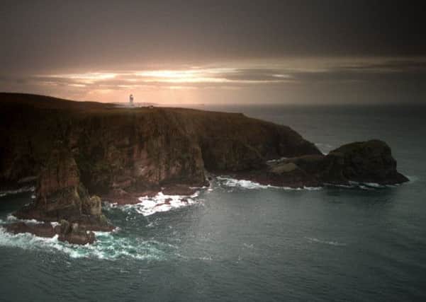 The four-man crew raised the alarm just after 6pm when they got into difficulty off Cape Wrath. Picture: TSPL