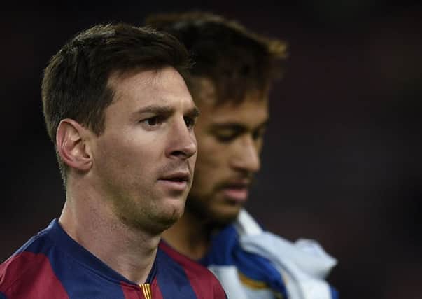 Lionel Messi: Subject of abuse. Picture: Getty/AFP