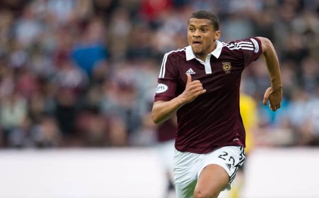 Osman Sow has not featured for Hearts since their draw with Hibs in October. Picture: SNS