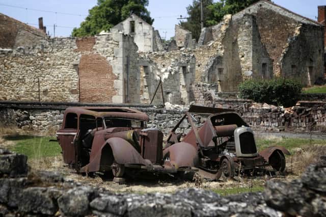 The ruins of the village of Oradour-sur-Glane. Picture: Getty