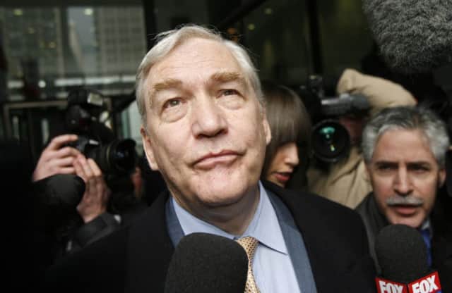 On this day in 2007, former Daily Telegraph owner, Lord Black, was jailed for six and a half years in the US. Picture: Reuters