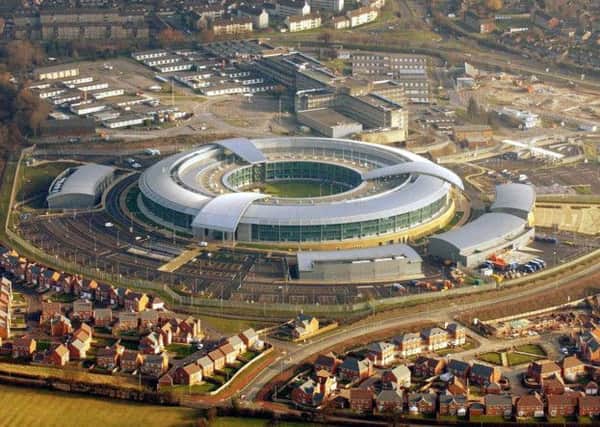 The Government Communication Headquarters (GCHQ) in Cheltenham, one of the agencies accused of spying on lawyers' exchanges with clients. Picture: PA