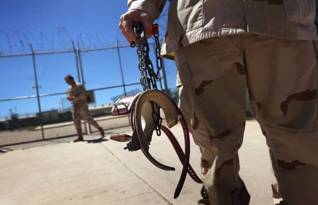 Enhanced interrogation has been used by the CIA at Guantanamo Bay. Picture: Getty