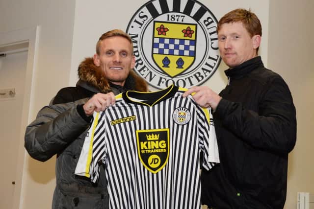 St Mirren interim manager Gary Teale (left) with his temporary assistant, Youth Coach David Longwell. Picture: SNS