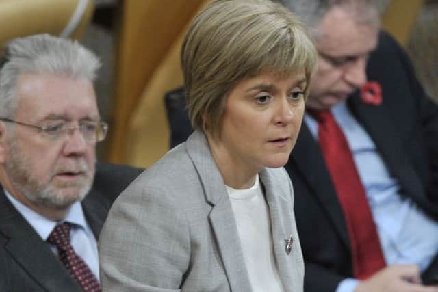 First Minister Nicola Sturgeon. Picture: Ian Rutherford