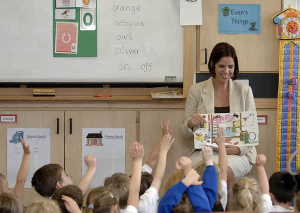 The number of primary teachers in Scotland has fallen as class sizes have gone up. Picture: Ian Rutherford
