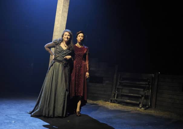 Blythe Duff and Sofie Grabol in this years The James Plays. Picture: Julie Bull