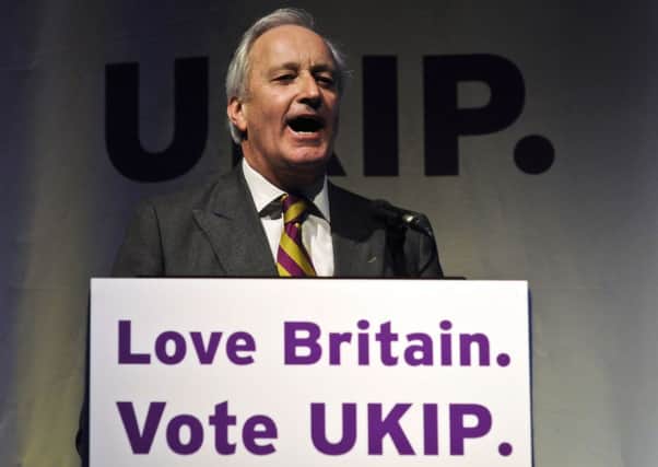 Ukip's deputy chairman Neil Hamilton. Picture: PA