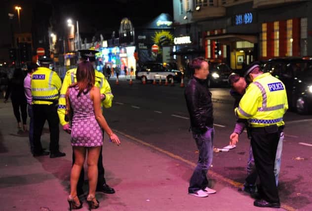 Glasgow is the third worst city in the UK for drunken pedestrians sustaining injuries. Picture: Robert Perry