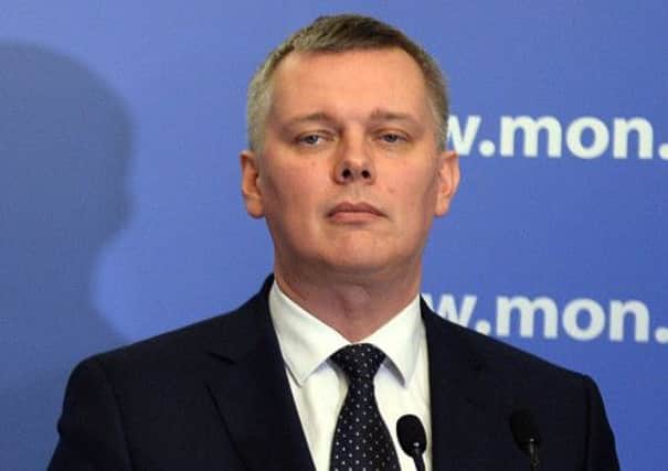 Polish defence minister Tomasz Siemoniak hit out at Russia. Picture: Getty