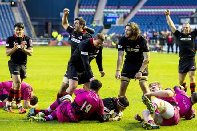 Edinburgh retained their place at the top of Pool 4 in the European Challenge Cup. Picture: SNS Group/SRU