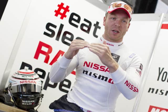Sir Chris Hoy has already tasted motor racing success at Spa-Francorchamps with Nissan. Picture: Contributed