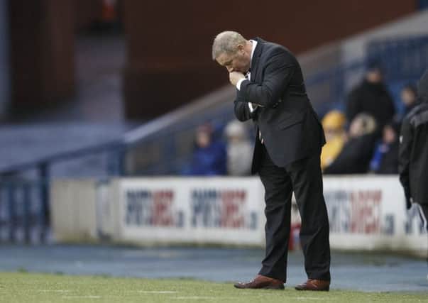 Ally McCoist has reportedly resigned as Rangers manager. Picture: Robert Perry