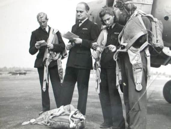Polish chief of states daughter who flew under RAF command during the war. Picture: Contributed
