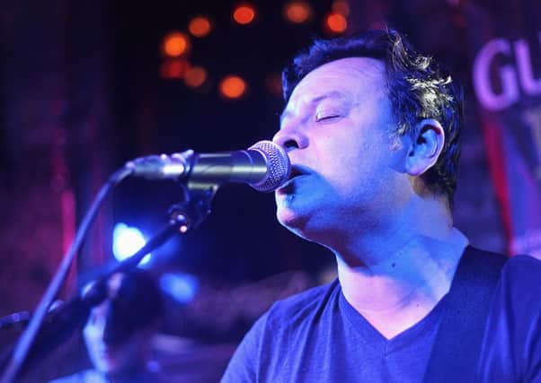 James Dean Bradfield sported a rather unsettling sailor suit for this anniversary tour. Picture: Getty