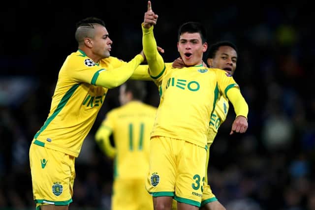 Jonathan Silva and Sporting Lisbon could be another possible opponent for the Hoops. Picture: Getty