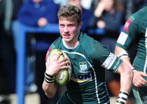 Captain Rory Hutton is enjoying life in a Hawick team that has 'belief as a group'. Picture: Ian Rutherford