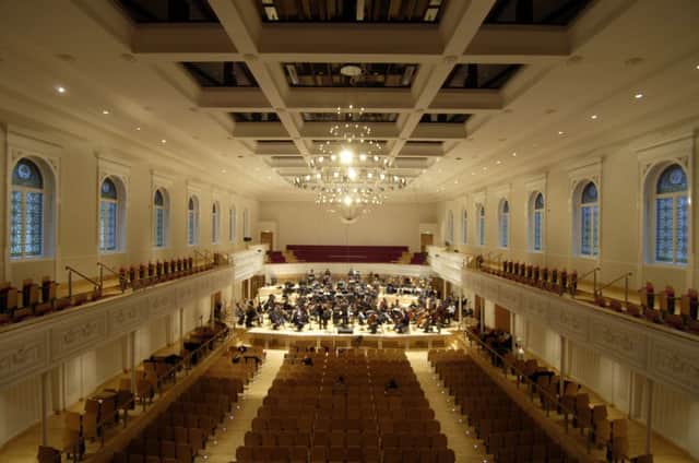 The City Halls, Glasgow. Picture: Donald MacLeod