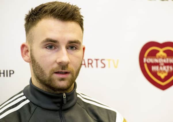 Keatings talks to the press ahead of his side's Scottish Championship clash against Cowdenbeath. Picture: SNS