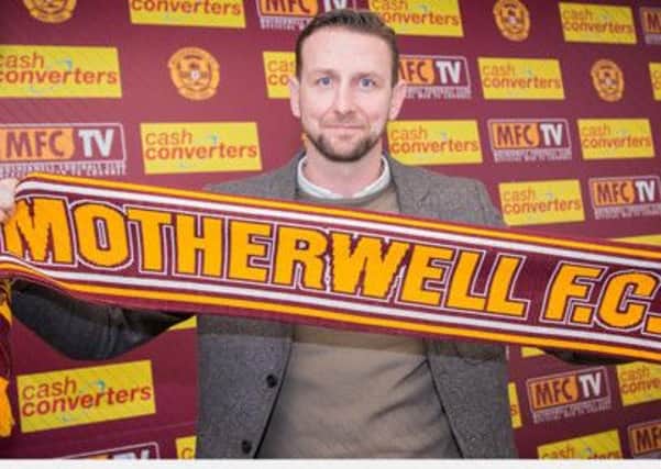 Ian Baraclough. Picture: Twitter/Motherwell FC