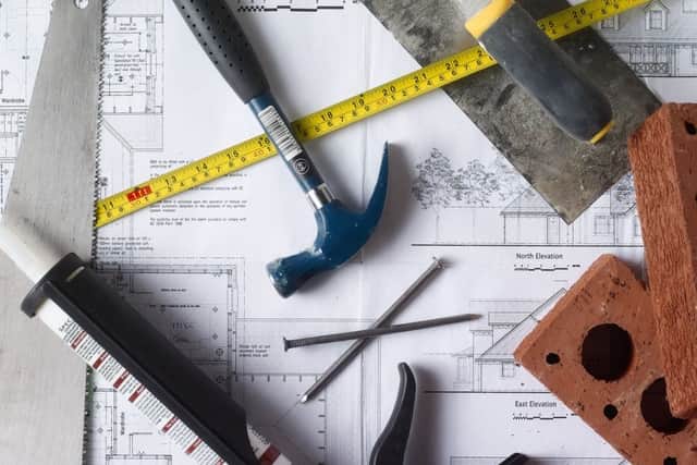 Official figures showed the UKs construction sector grew more quickly than previously thought. Picture: TSPL
