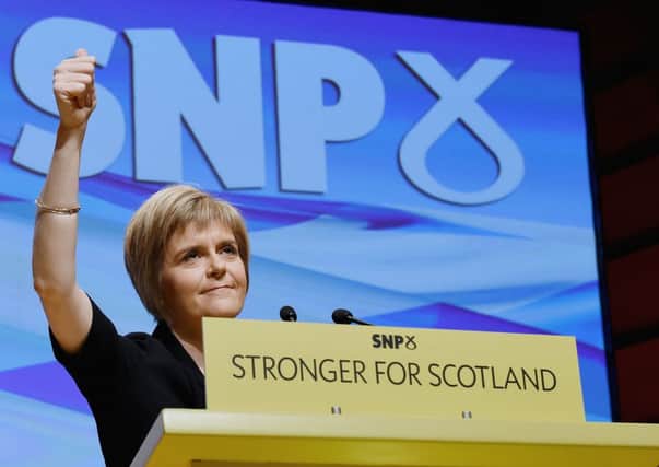 First Minister Nicola Sturgeon: Poll boost. Picture: Getty