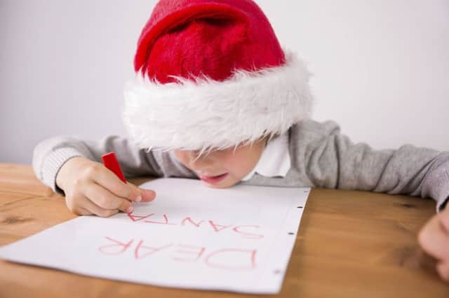 Writing to Santa is part of growing up. Picture: Getty
