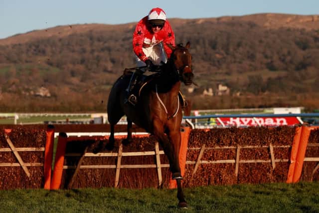 Ryan Hatch and Blaklion had a fine win. Picture: PA
