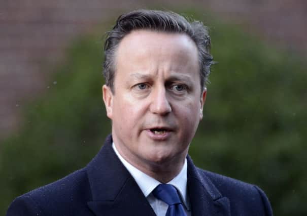 Mr Cameron hopes to steer debate away from devolution. Picture: Getty