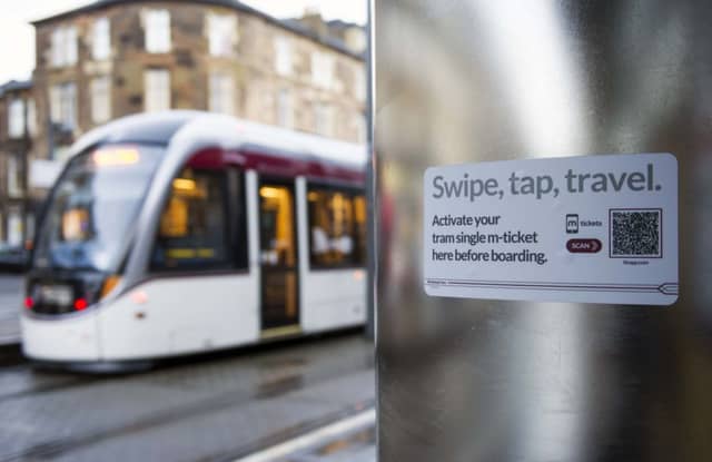 Edinburgh council is considering the case for extending the trams. Picture: Jane Barlow