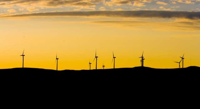 Former SSE boss Ian Marchant chairs Infinis, whose seven Scottish onshore windfarms include this one at Ardrossan
