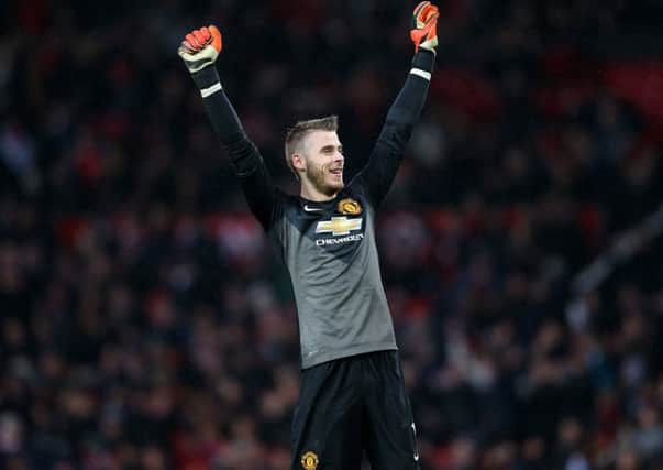 David de Gea pulled off three game-changing saves to shut out Liverpools strikers. Picture: Getty