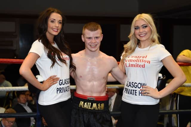 Commonwealth gold medallist Charlie Flynn stepped up to the mark with a four-round demolition of lbrar Riyaz. Picture: SNS Group