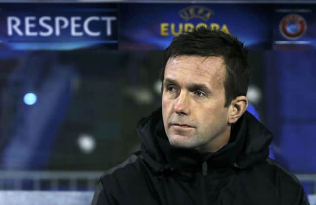 Ronny Deila: Excited by tie. Picture: Reuters