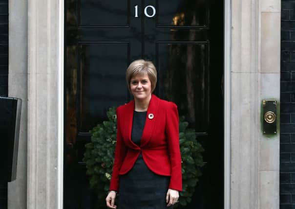 Nicola Sturgeon met with David Cameron on her first visit to Downing Street since becoming First Minister. Picture: Getty