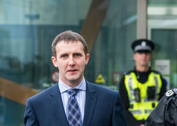 Michael Matheson said it was encouraging to see that the number of convictions for these crimes is up. Picture: Ian Georgeson