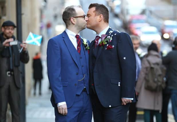 Scott and David Barclay. Picture: HeMedia