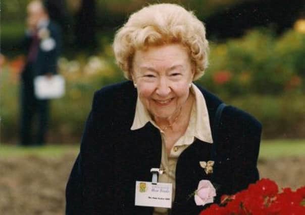 Ann Cocker: Rose breeder and who held Royal Warrants from the Queen and the Queen Mother