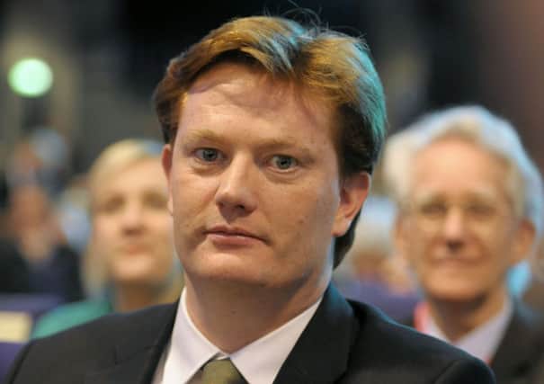 Danny Alexander received two substantial donations from Alan Savage. Picture: John Devlin