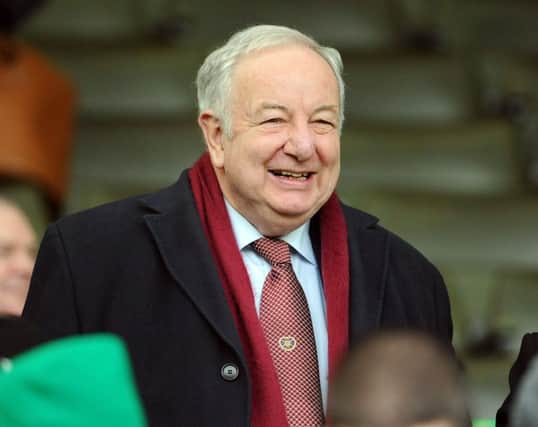 George Foulkes: Optimism. Picture: Ian Rutherford