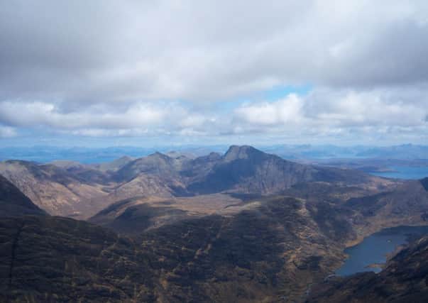 The path on Bla Bheinn has been completed at a cost of 60,000 pounds. Picture: Graham Grinner Lewis/Flickr