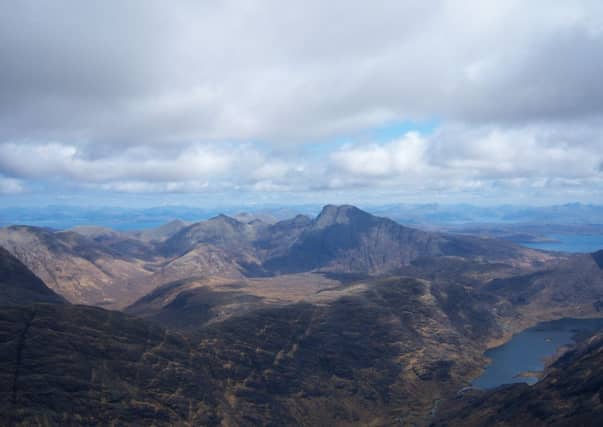 The path on Bla Bheinn has been completed at a cost of 60,000 pounds. Picture: Graham Grinner Lewis/Flickr