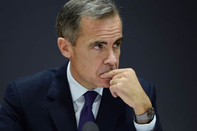 Bank of England governor Mark Carney described financial stress test as demanding. Picture: Getty