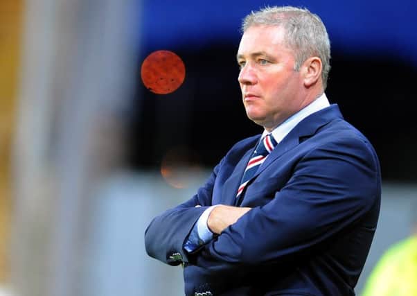 Ally McCoist could be set to walk after meeting with the Rangers board, paving the way for Billy Davies. Picture: TSPL