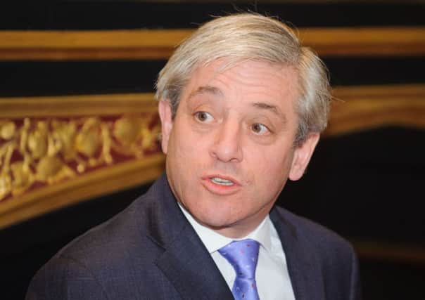 Mr Bercow was forced to announce a pause in the process of appointing a successor to Sir Robert Rogers. Picture: PA