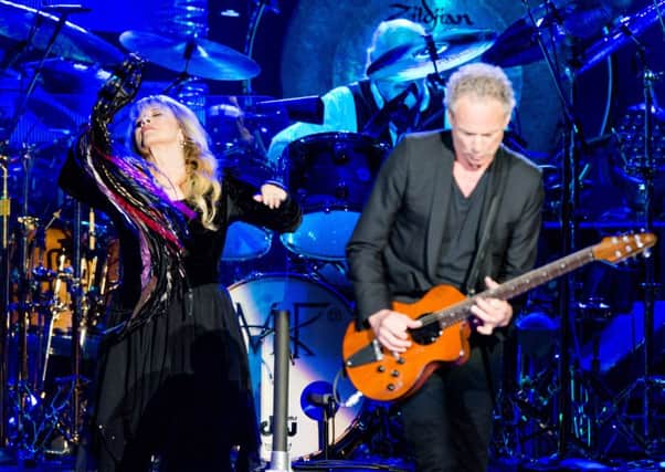 Stevie Nicks and guitarist Lindsey Buckingham of Fleetwood Mac. Picture: Getty