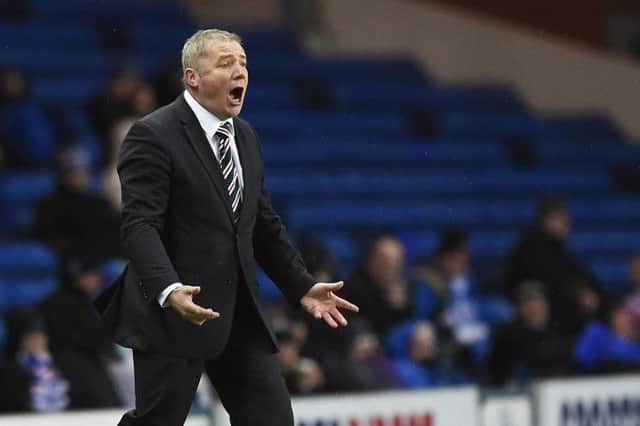 Business as usual: Ally McCoist will stay on as Rangers manager. Picture: SNS