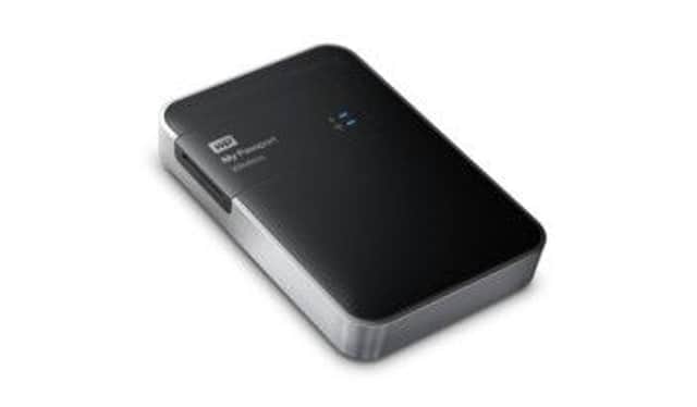 The WD My Passport Wireless Hard Drive features an SD slot. Picture: Contributed